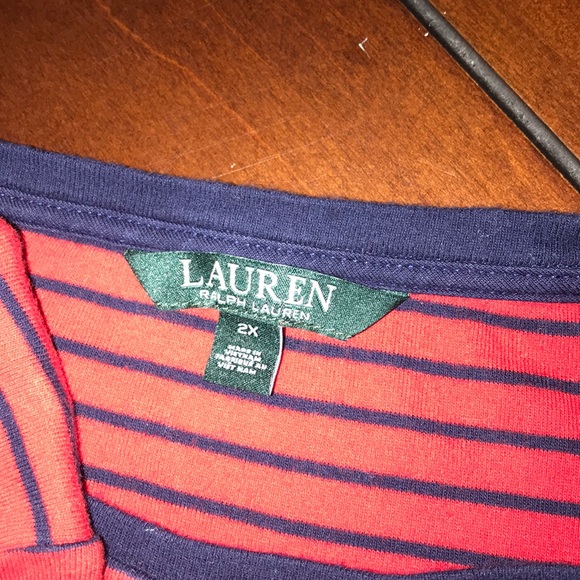 Lauren by Ralph Lauren Plus Size Top - Picture 5 of 6